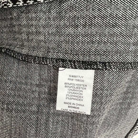 Love Tree Black & White Plaid Womens Blazer - Picture 7 of 7